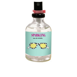 Eau de toilette pétillante...