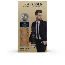 Coffret boîtes dorées 2 pièces
